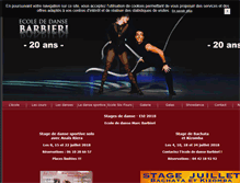 Tablet Screenshot of marc-barbieri.com